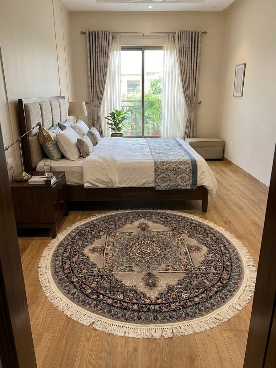Round rugs