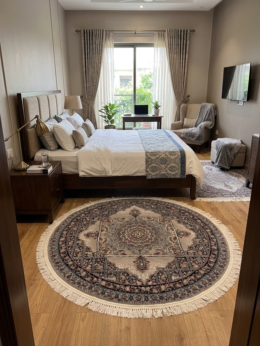 Round rugs